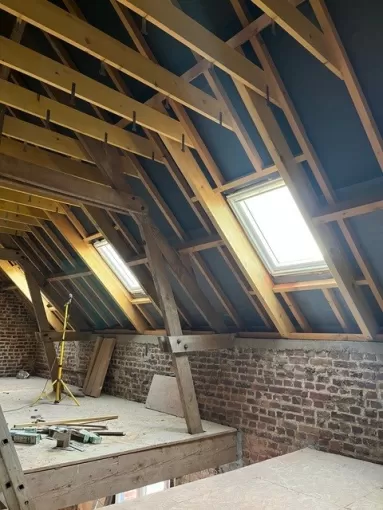 Création de velux à Allery, Abbeville, LB Charpente Couverture
